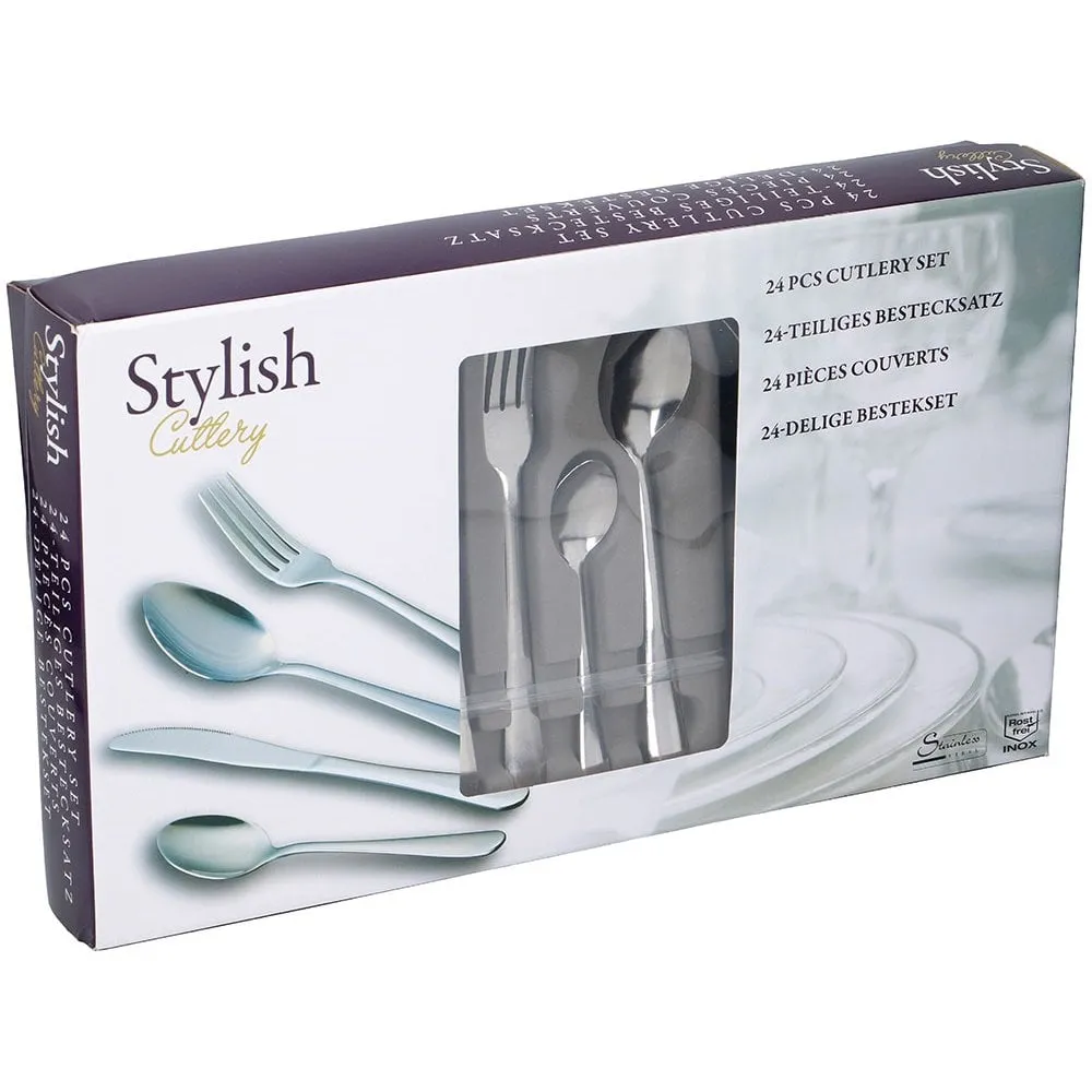 Stylish 24 Piece Cutlery Set