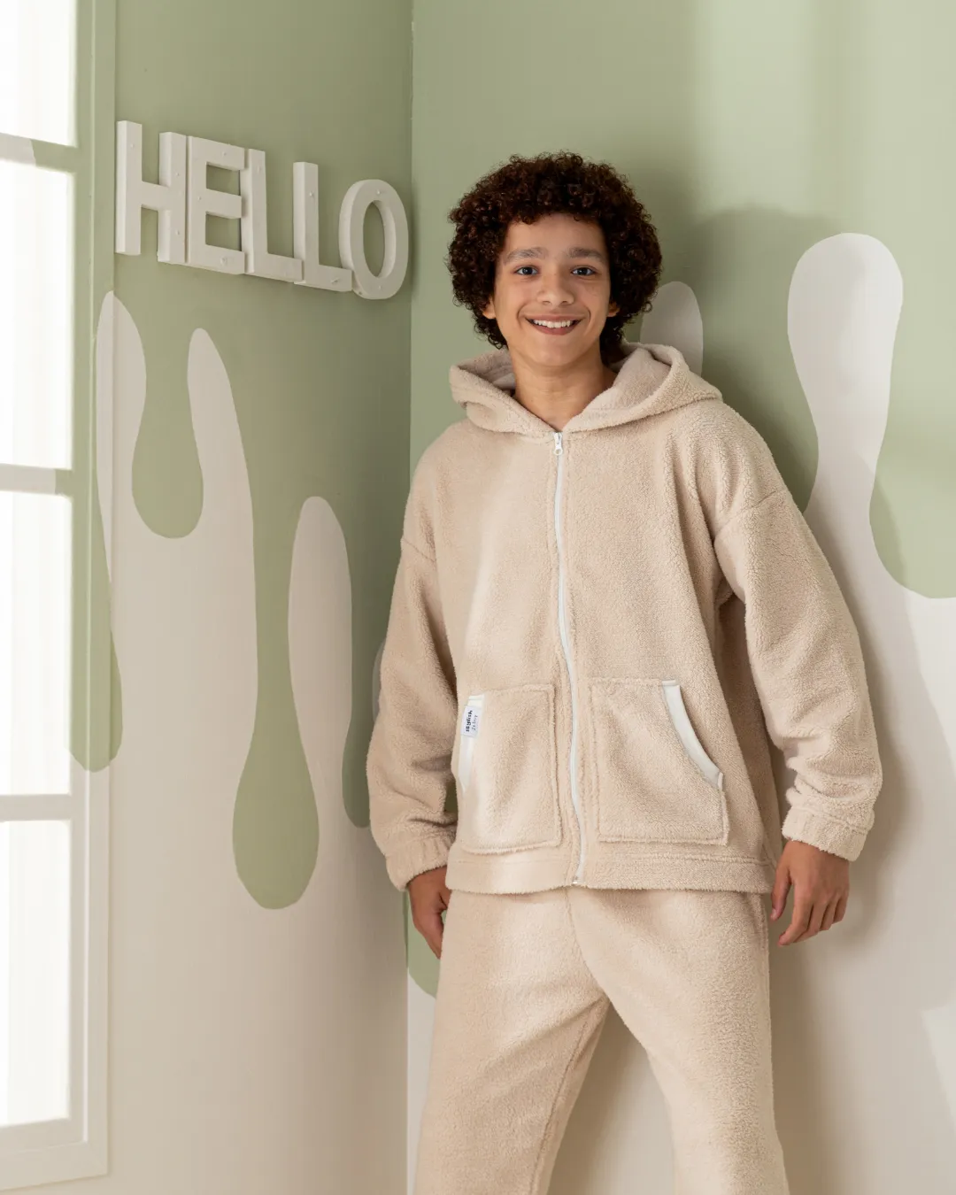 Stylish Boy بيجاما أولادي بكابيشون
