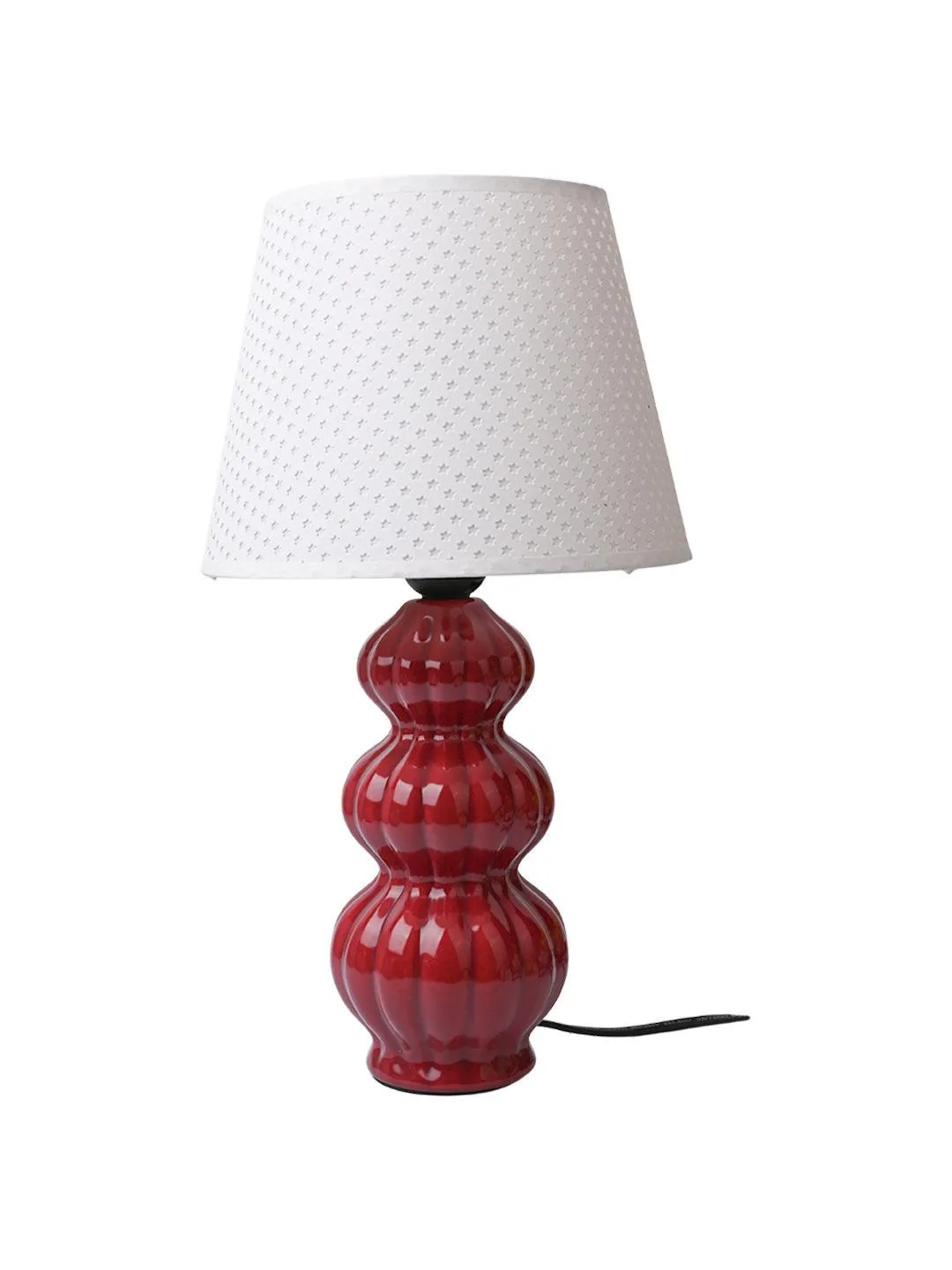 Stylish Cheery Red Table Lamp