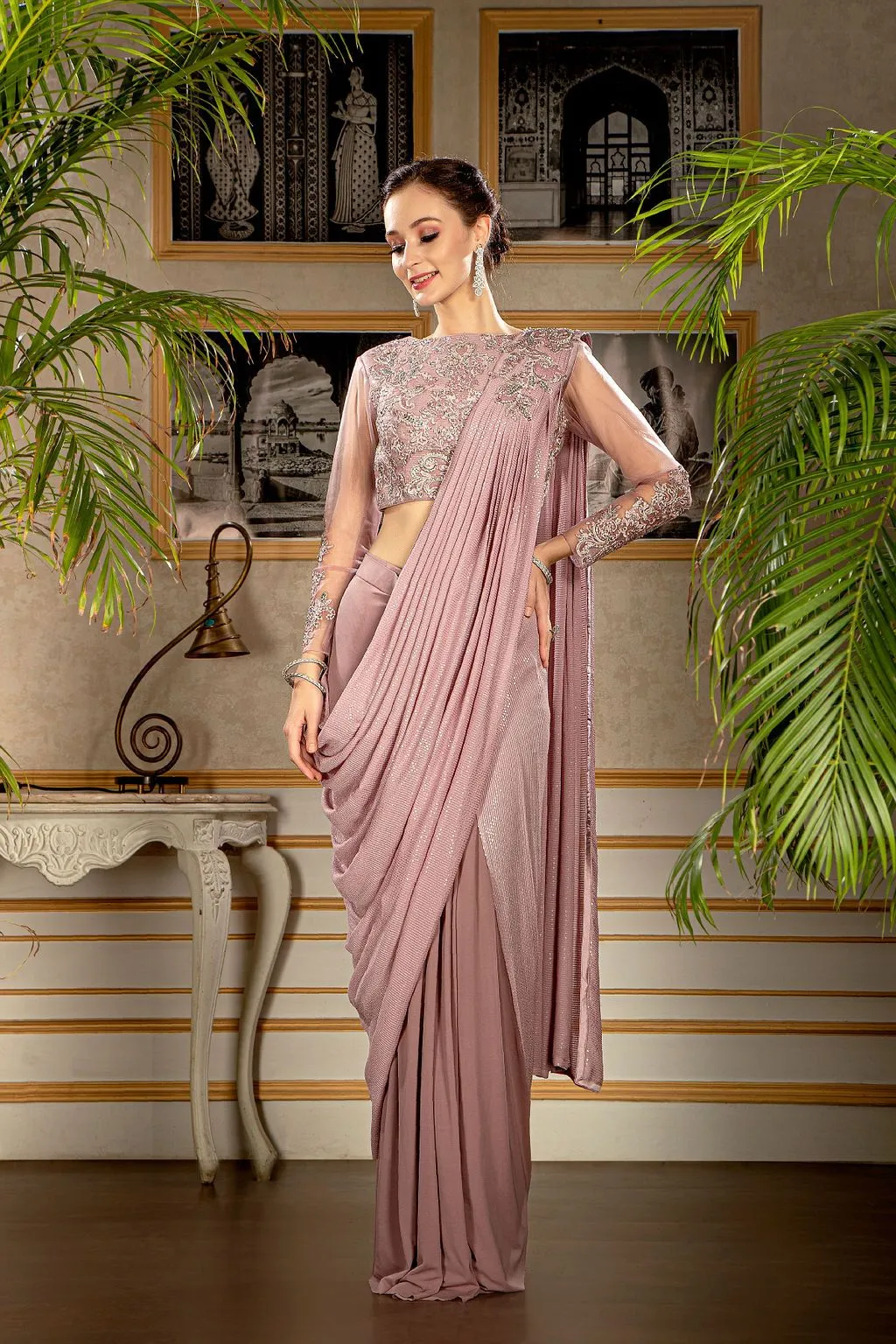 Stylish Drape Saree