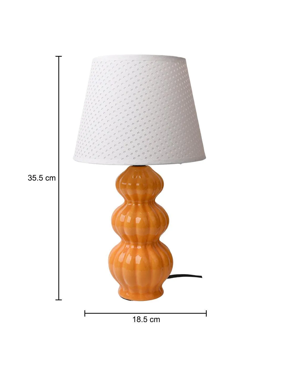 Stylish Mustard Color Table Lamp
