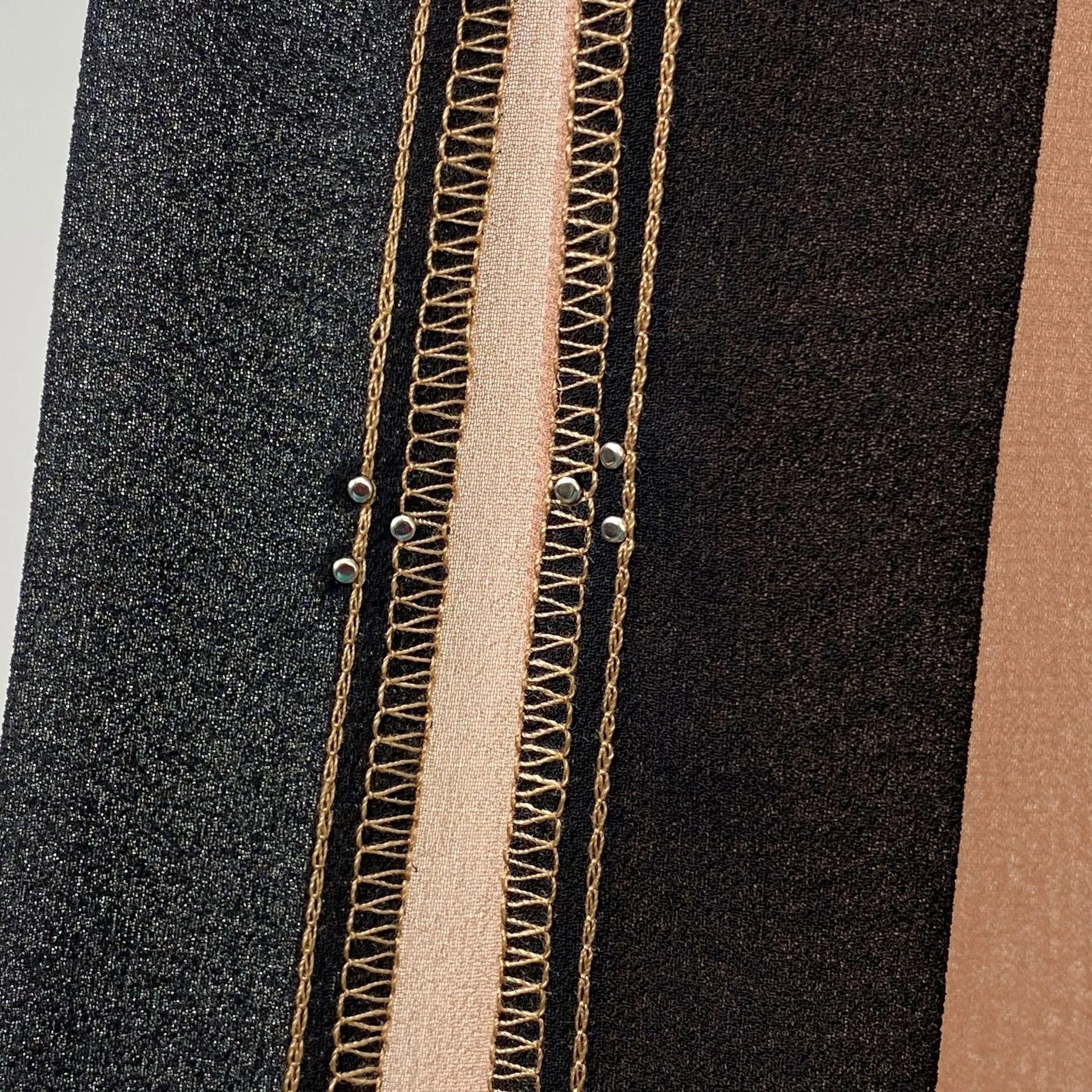 Stylish Patchwork Chiffon Hijab