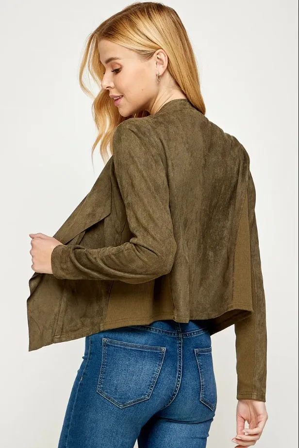 Stylish Suede Leggings - Multiple Colors
