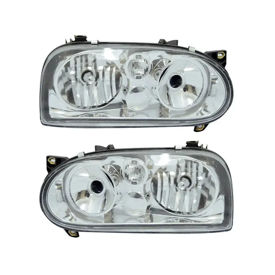 Suitable To Fit - VW Golf 3 Diamond Headlights (Golf 4 Style)