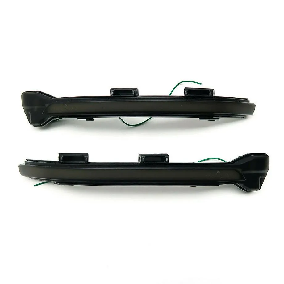 Suitable To Fit - VW Golf 7 GTI Side Mirror Smoked LED Sequential Indicator Light 2-Colour