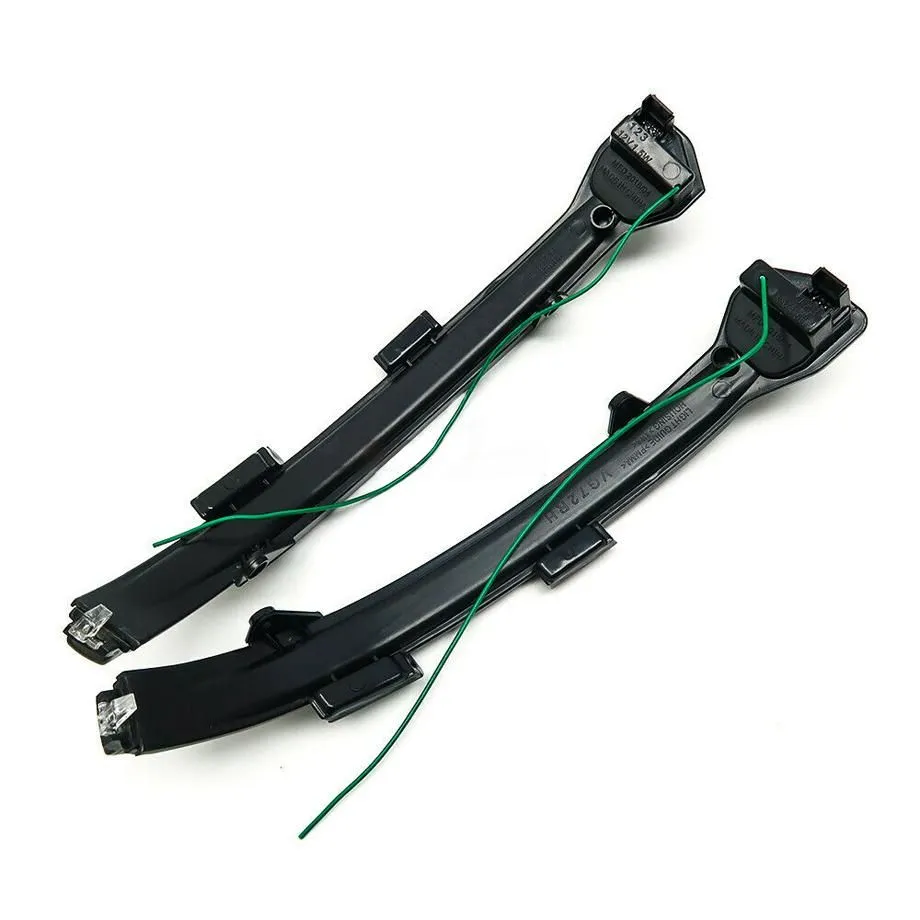 Suitable To Fit - VW Golf 7 GTI Side Mirror Smoked LED Sequential Indicator Light 2-Colour