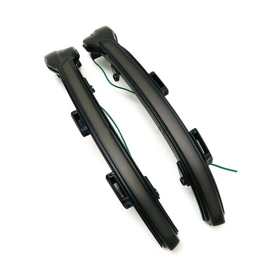 Suitable To Fit - VW Golf 7 GTI Side Mirror Smoked LED Sequential Indicator Light 2-Colour