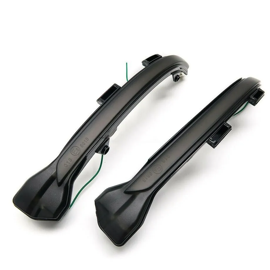 Suitable To Fit - VW Golf 7 GTI Side Mirror Smoked LED Sequential Indicator Light 2-Colour