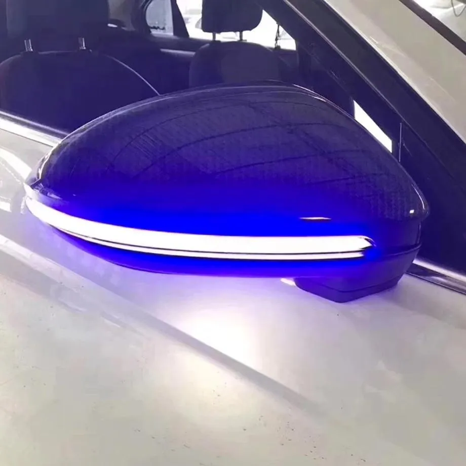 Suitable To Fit - VW Golf 7 GTI Side Mirror Smoked LED Sequential Indicator Light 2-Colour