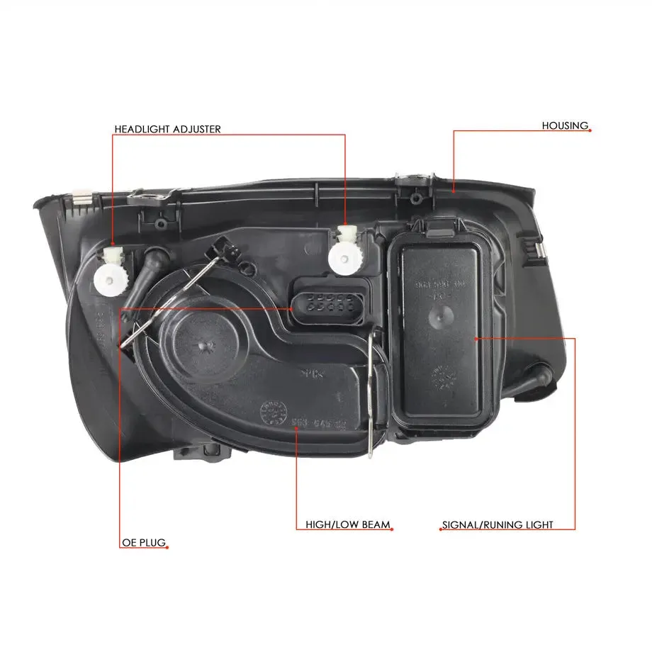 Suitable To Fit - VW Jetta 4 Diamond Headlights
