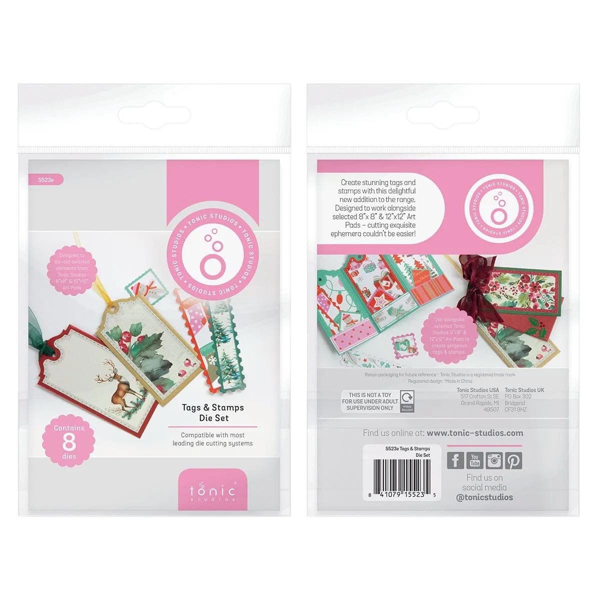 Tags & Stamps Die Set - 5523e