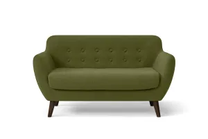 Terni 2 Seater Sofa Olive Linen Fabric