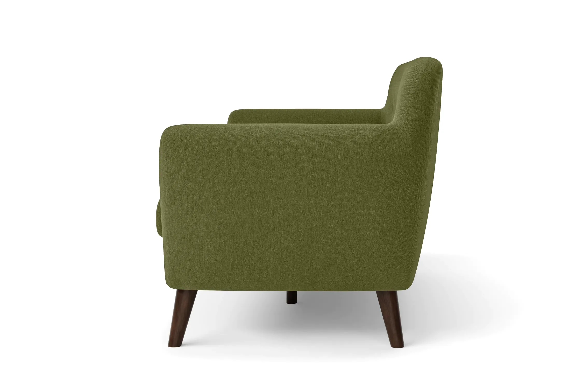 Terni 2 Seater Sofa Olive Linen Fabric