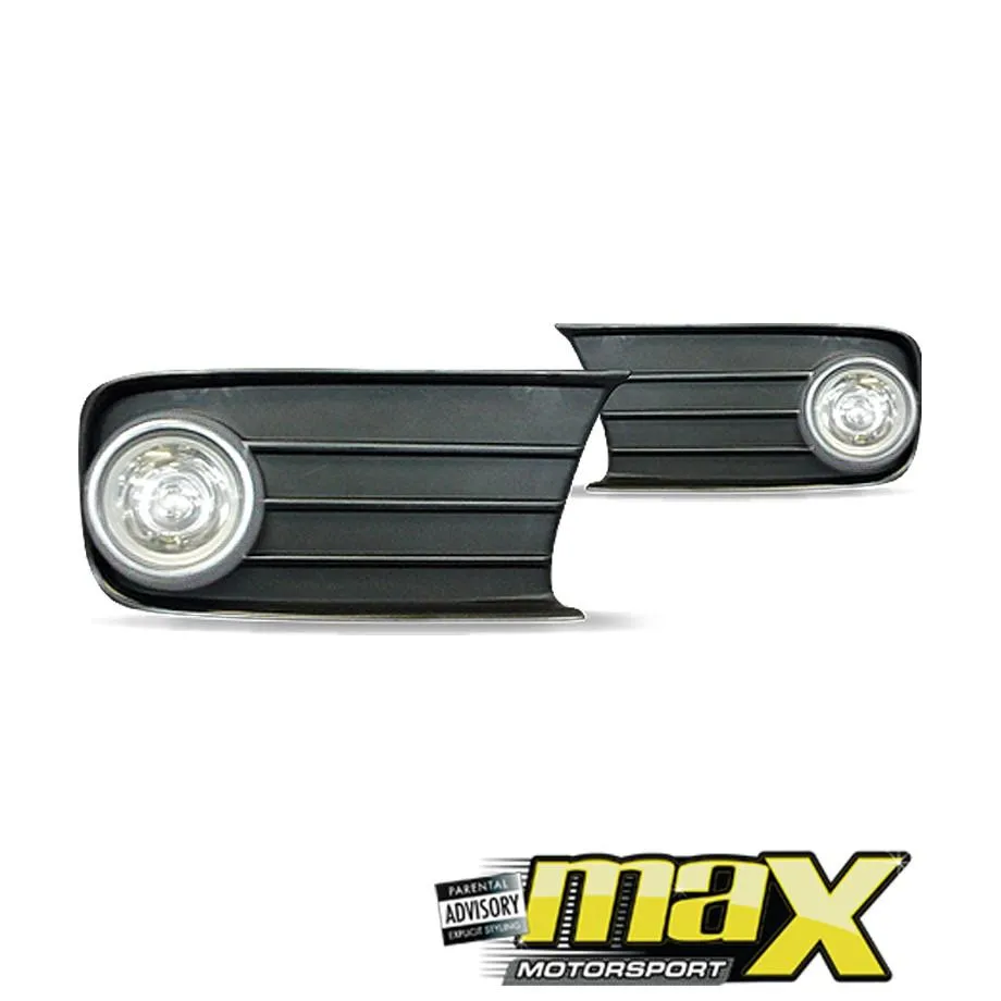 Toyota Tazz (01-On) Fog Lamps With Grilles & Chrome Ring