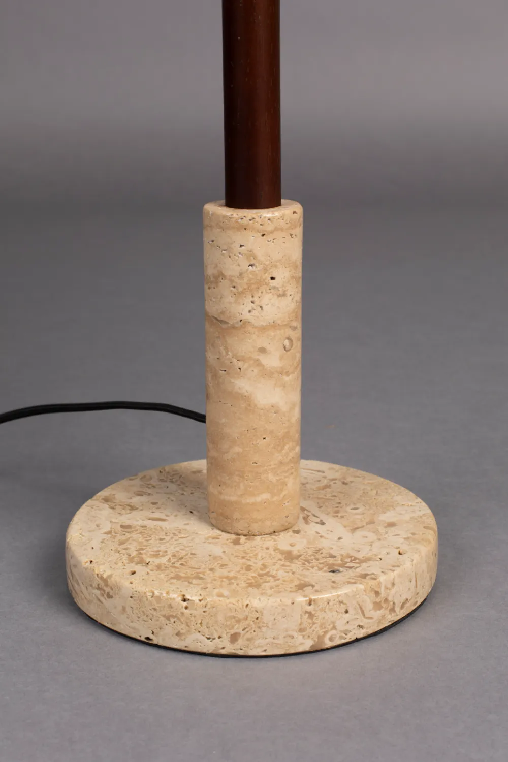 Travertine Base Table Lamp | Dutchbone Jackson