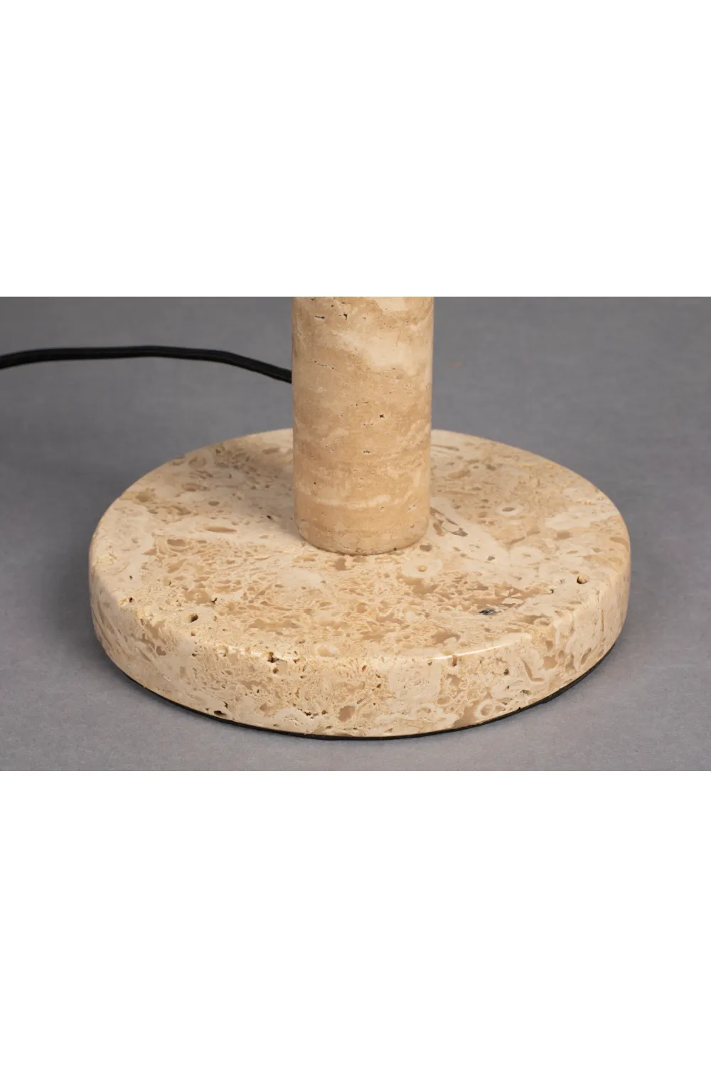 Travertine Base Table Lamp | Dutchbone Jackson