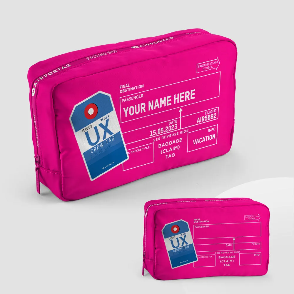 UX - Packing Bag