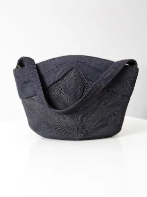 vintage 40s Corde handbag