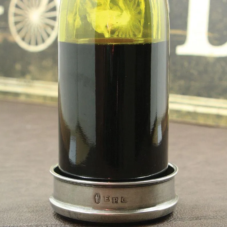 Vogue Pewter Wine Bottle Coaster