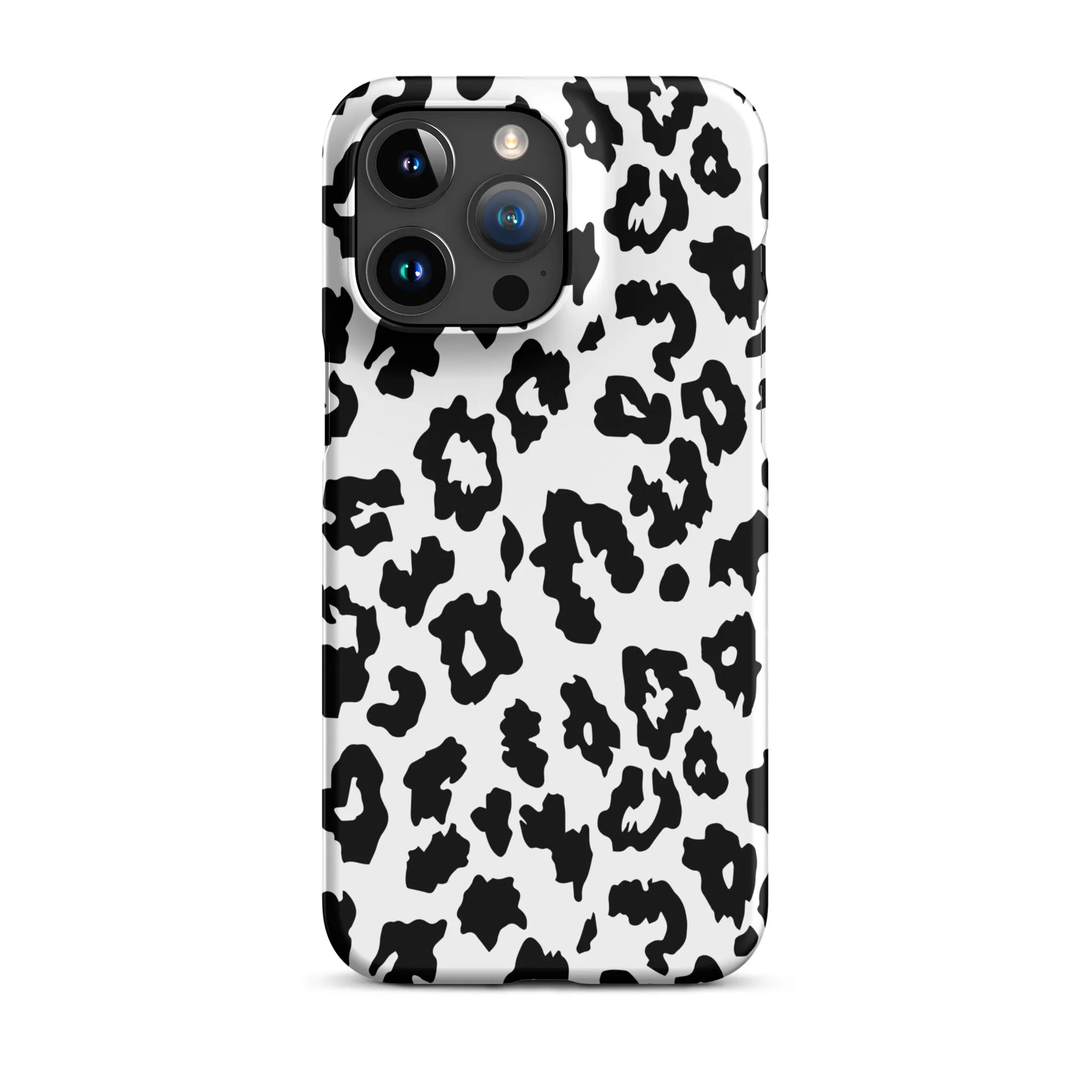 White Cool Leopard® iPhone® snap case