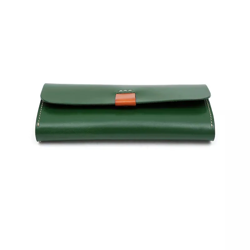 Women's Snap Leather Wallet