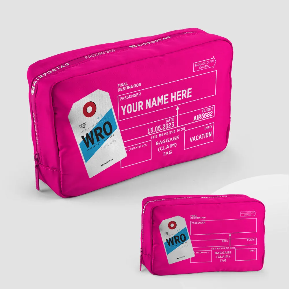 WRO - Packing Bag