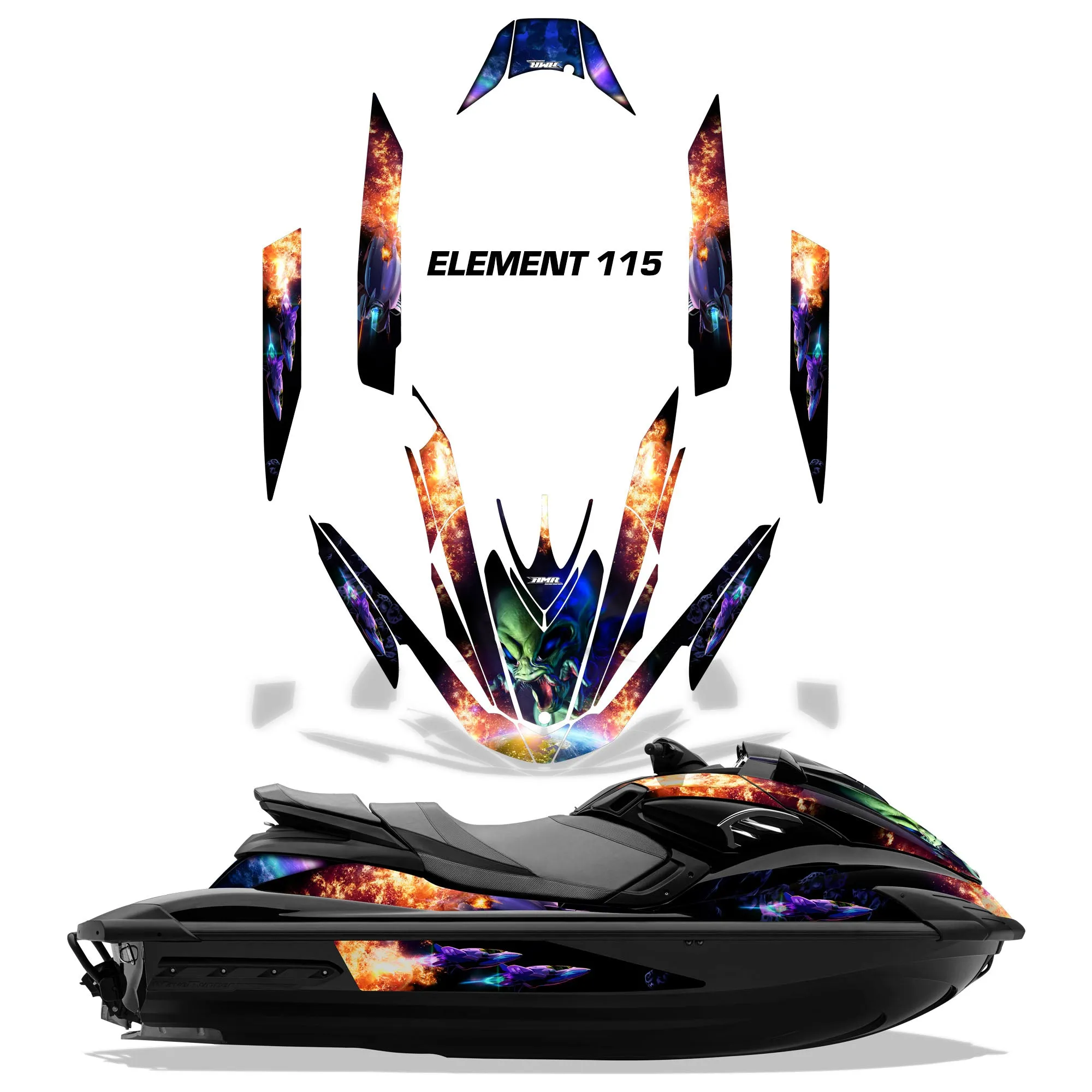 Yamaha FZR and FZS Graphics (2009-2016)