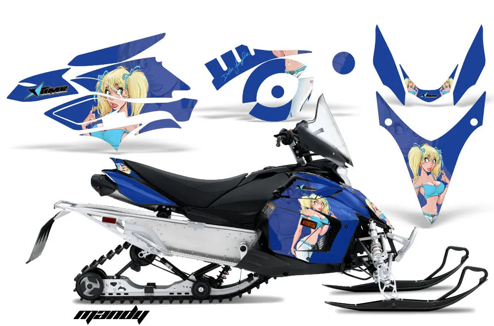 Yamaha Phazer RTX, GT (2007-2016) Snowmobile Graphics