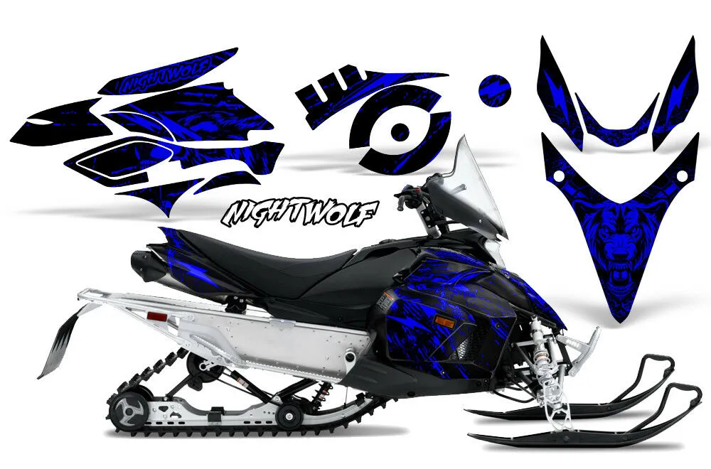 Yamaha Phazer RTX, GT (2007-2016) Snowmobile Graphics