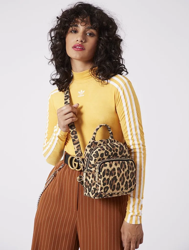 Zadie Leopard Mini Backpack