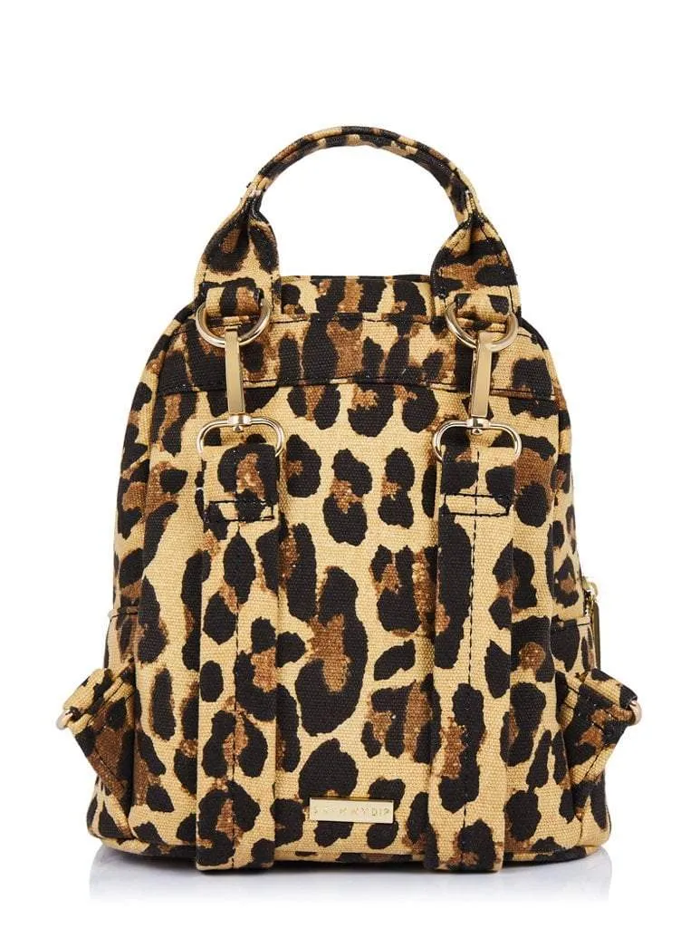 Zadie Leopard Mini Backpack