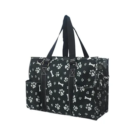 Zippered Caddy Organizer Tote Bag